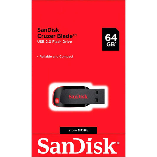 Sandisk Cruzer Blade 64GB USB 2.0 pendrive