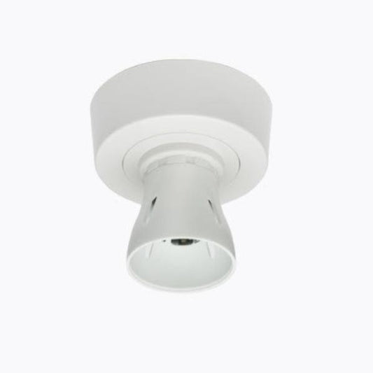 T2 HO BC Batten Holder with Ceiling Rose Base 3-plate