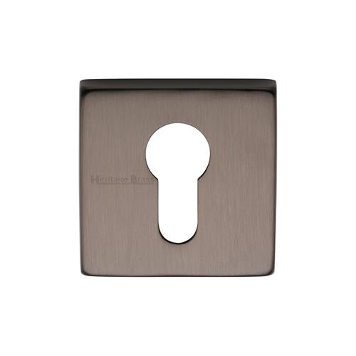 Euro Profile Cylinder Escutcheon Square - SQ5004