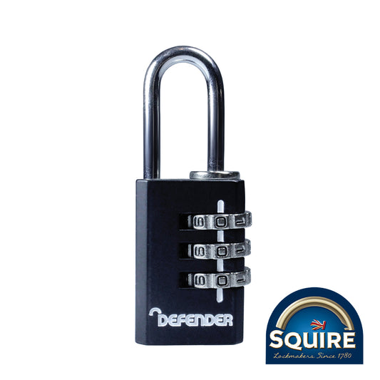 Defender Combination Padlock - DFCOMBI20 20mm
