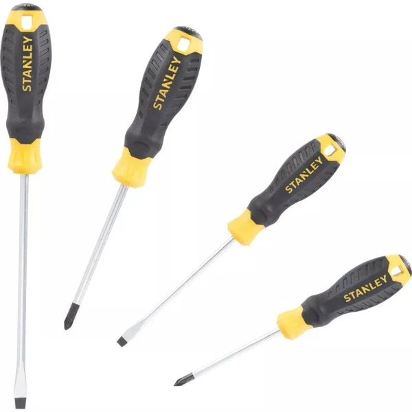 STANLEY® CUSHION GRIP™ Screwdriver Set Parallel Flared Phillips Set of 4 pc.