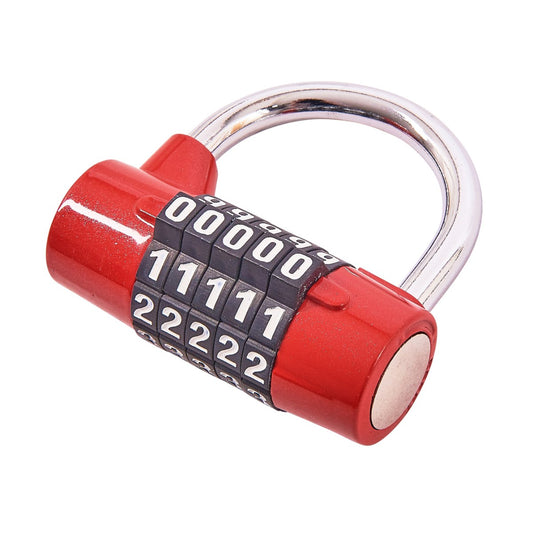 5 digit combination padlock