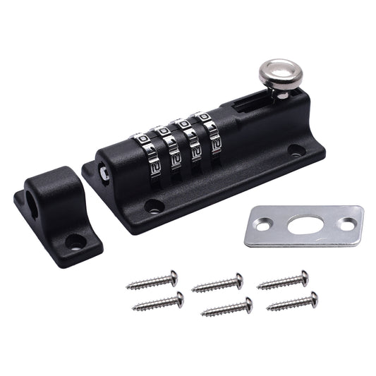 Keyless Combination Security Locking Bolt