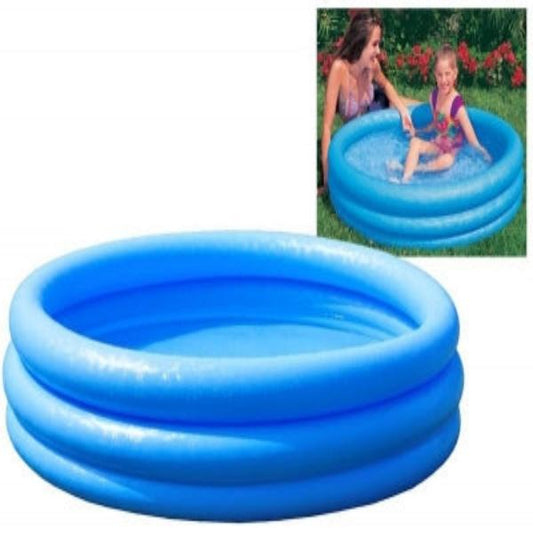 Intex 58446NP 1.68m x 38cm Inflatable Pool - Crystal Blue
