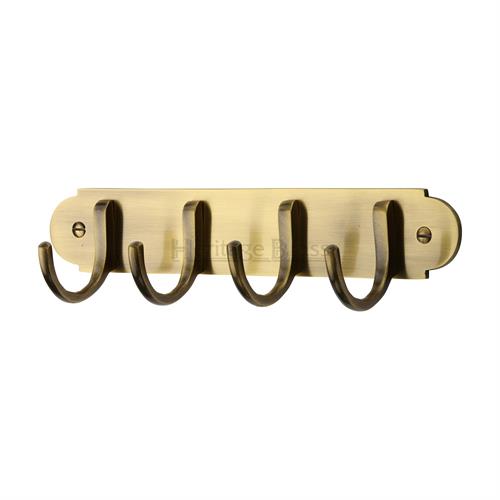 Coat Hooks on Plate