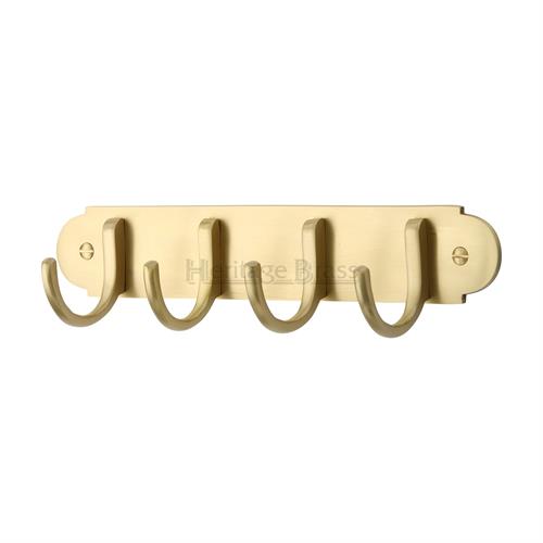 Coat Hooks on Plate