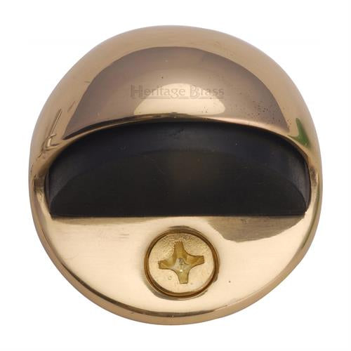Round Shielded Floor Mounted Door Stop