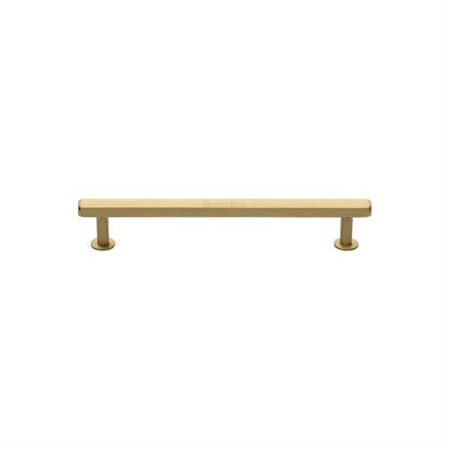 Hexagon Cabinet Pull Handle with Rose