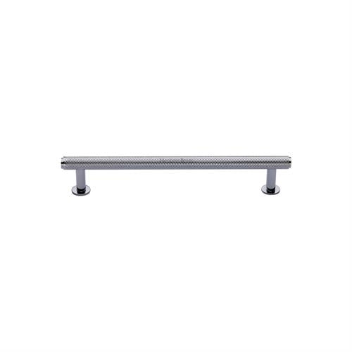 Knurled Cabinet Pull Handle with Rose
