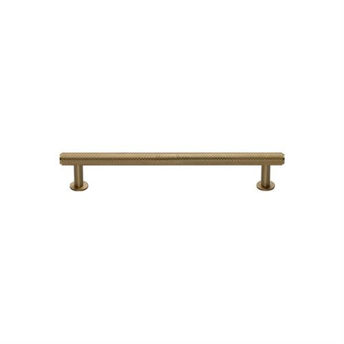 Knurled Cabinet Pull Handle with Rose