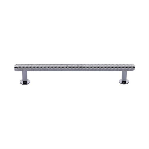 Knurled Cabinet Pull Handle with Rose