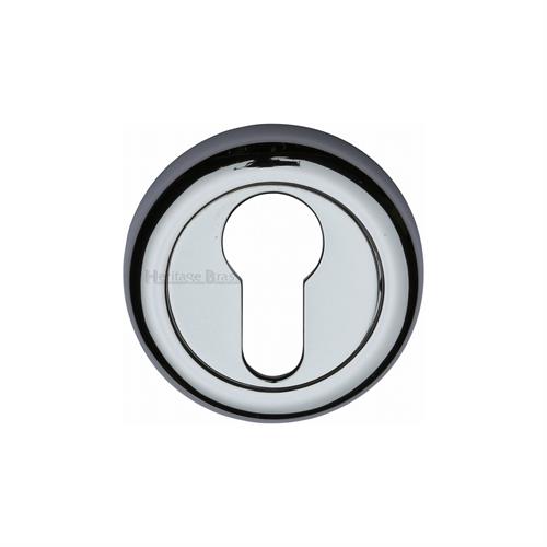 Euro Profile Cylinder Escutcheon Round - V6724
