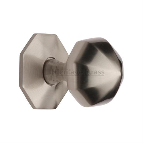 Octagon Center Door Knob