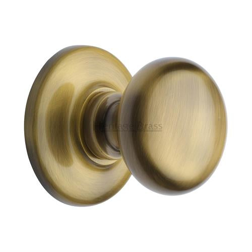 Round Center Door Knob - V901-