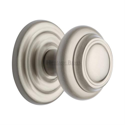 Stepped Round Centre Door Knob