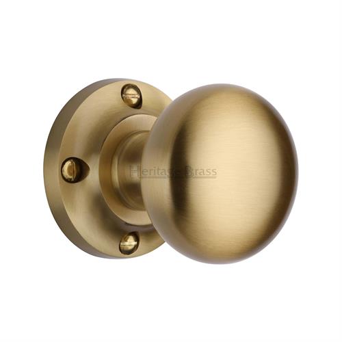 Victoria Door Knob on Rose