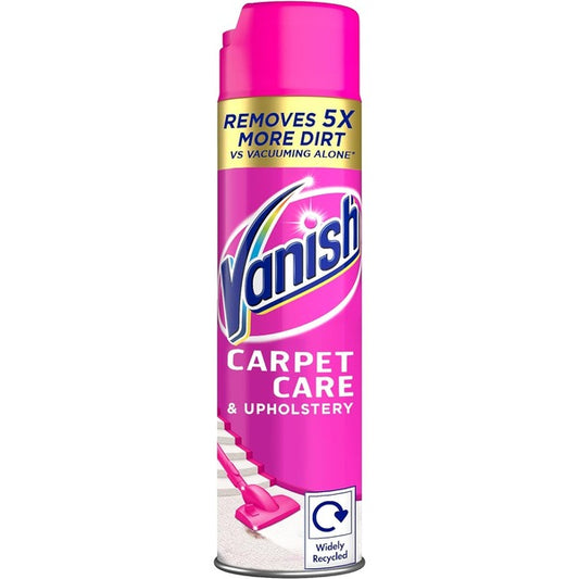 Vanish Oxi Action Upholstery & Carpet Cleaner, Stain Remover 600ml