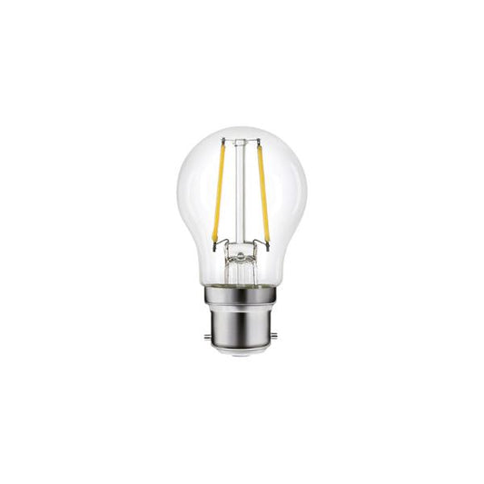 Pack of 2 Status Filament LED Classic Clear Cool White Lightbulbs