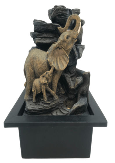 Elephant Fortuna Indoor Water Feature