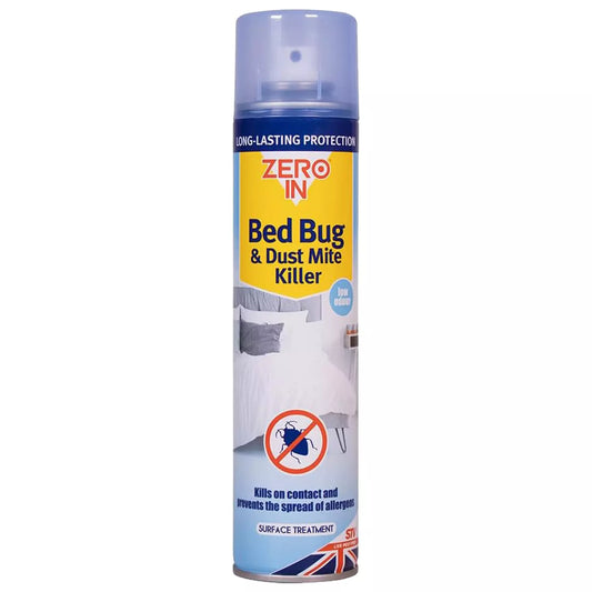 Zero In Bed Bug & Dust Mite Killer 300ML -l1600