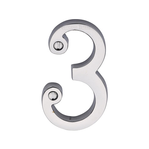 DOOR ALPHABETS SCREW FIXING 76MM