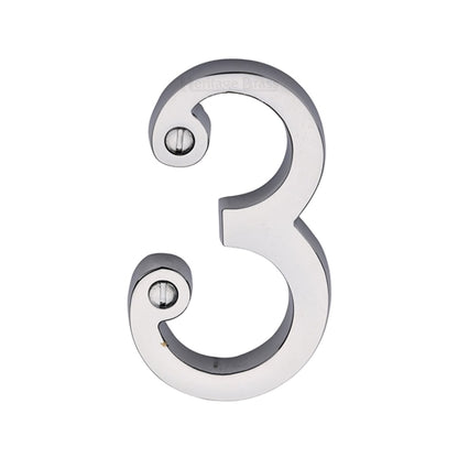 DOOR ALPHABETS SCREW FIXING 76MM