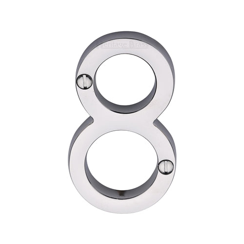 DOOR ALPHABETS SCREW FIXING 76MM