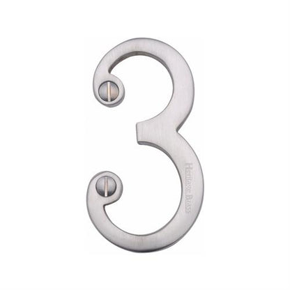 DOOR ALPHABETS SCREW FIXING 76MM