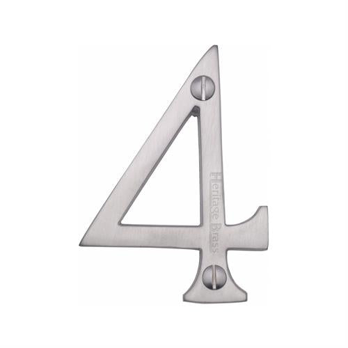 DOOR ALPHABETS SCREW FIXING 76MM