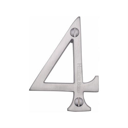 DOOR ALPHABETS SCREW FIXING 76MM