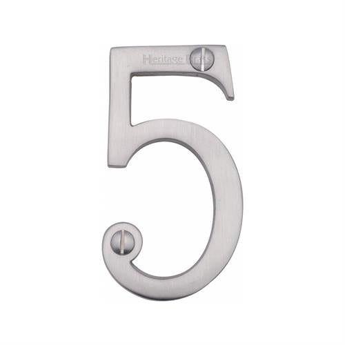 DOOR ALPHABETS SCREW FIXING 76MM