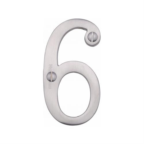 DOOR ALPHABETS SCREW FIXING 76MM
