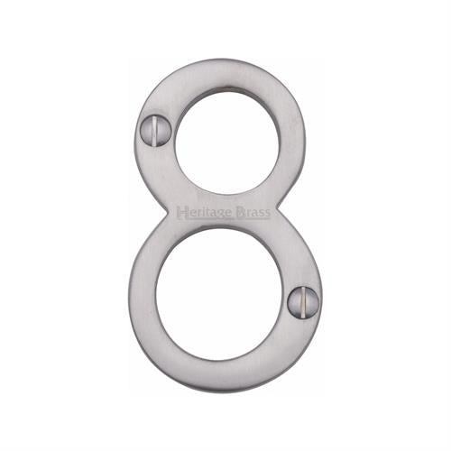 DOOR ALPHABETS SCREW FIXING 76MM