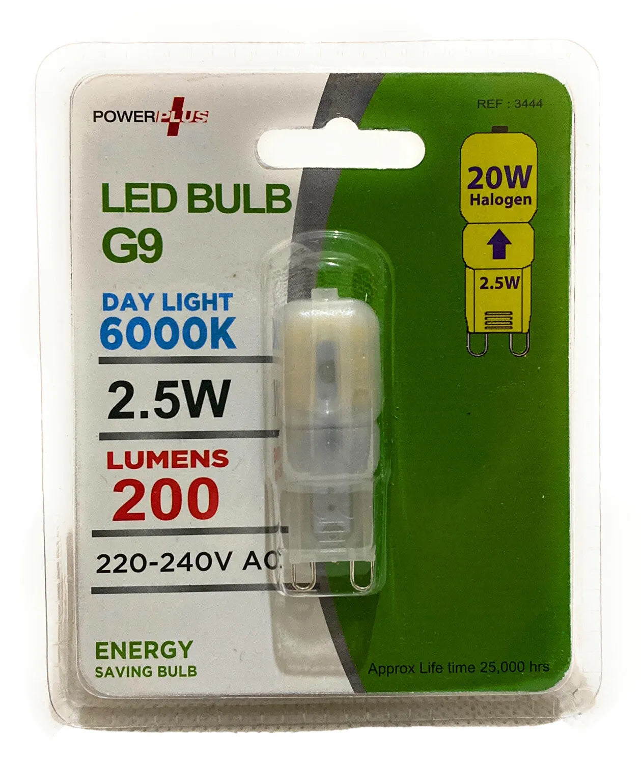 G9 Capsule Bulb Daylight Energy Saving UK LED Lamp Bulbs 2.5w 6K – 20W