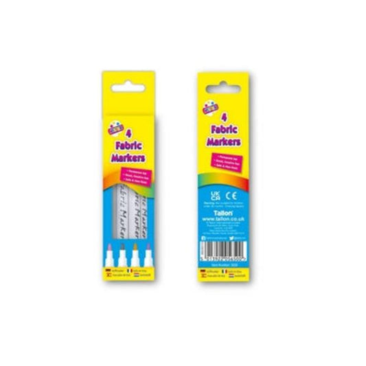 4 Fabric Markers