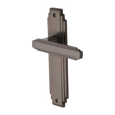 M.Marcus Astoria Door Handle on Plate (Lever Latch)