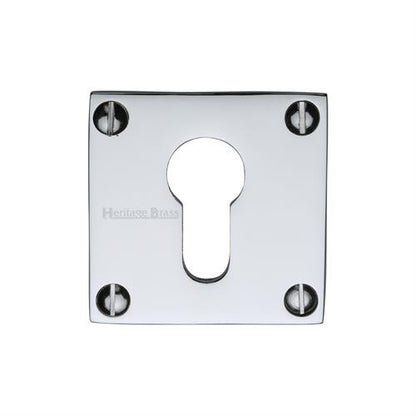 Euro Profile Cylinder Escutcheon Square - BAU1558