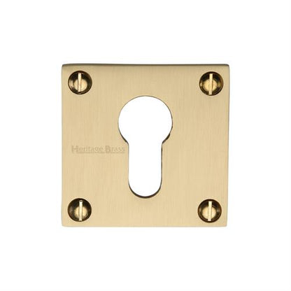 Euro Profile Cylinder Escutcheon Square - BAU1558