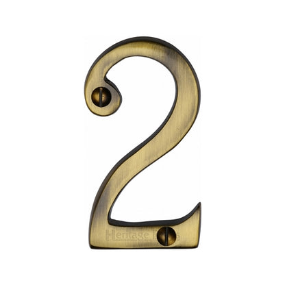 DOOR ALPHABETS SCREW FIXING 76MM