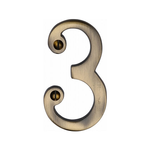 DOOR ALPHABETS SCREW FIXING 76MM