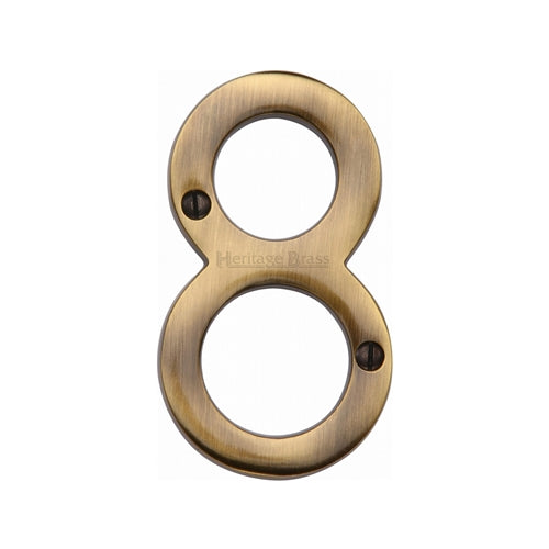 DOOR ALPHABETS SCREW FIXING 76MM