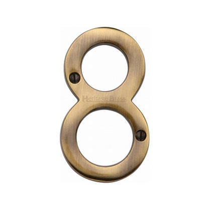 DOOR ALPHABETS SCREW FIXING 76MM