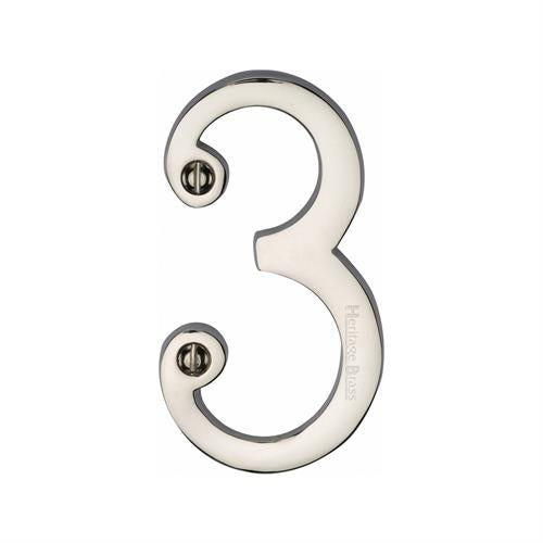 DOOR ALPHABETS SCREW FIXING 76MM