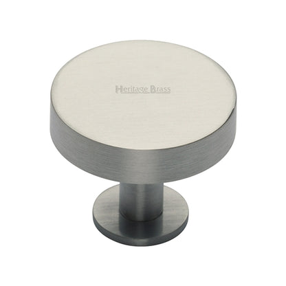 Disc Cabinet Knob With Base