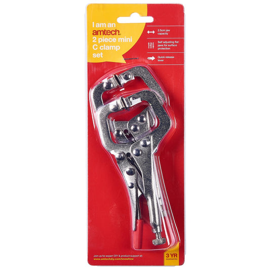 2pc mini C clamp