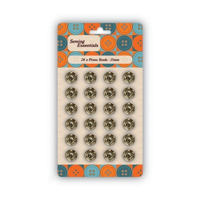 PRESS STUDS 24 x 15mm