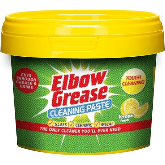 Elbow Grease All Purpose Paste Bathroom Kitchen Cleaner Lemon Fresh Scent 500G