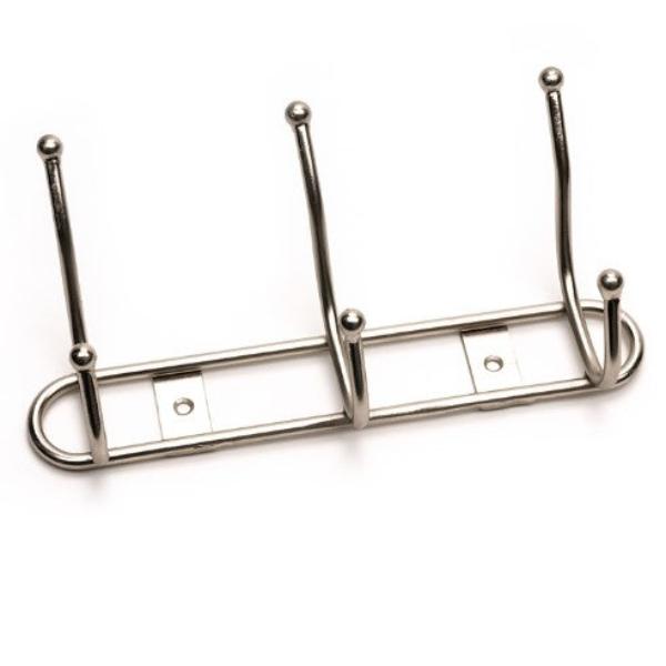Hookrail - S/Nick w/ Metal H&C Hooks 3