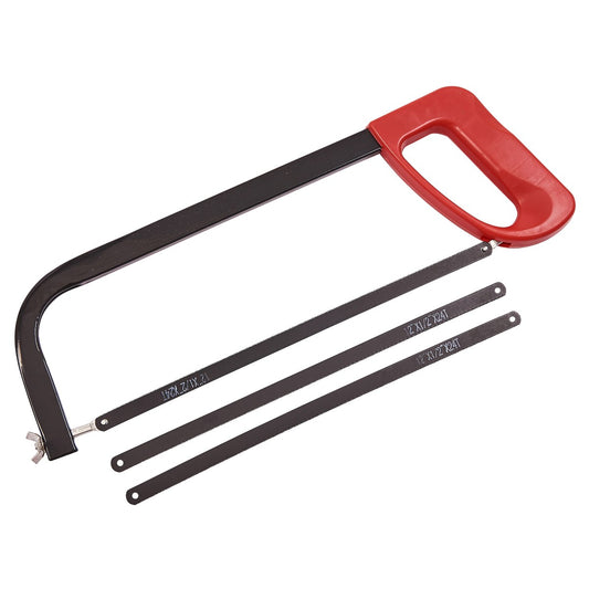 12″ hacksaw & 3 blades