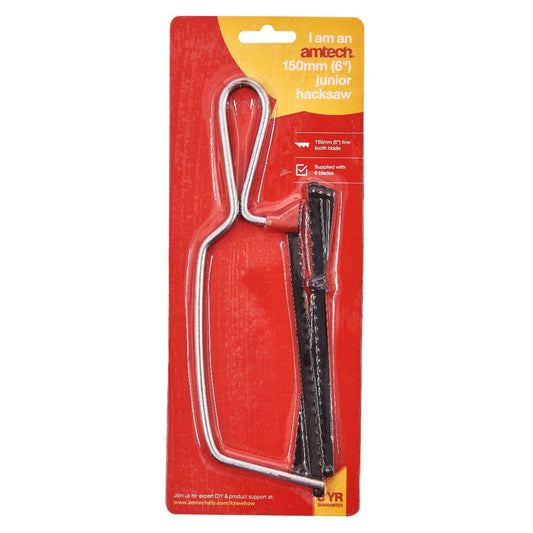 6″ junior hacksaw – with 6 blades